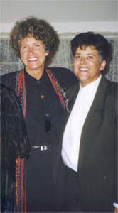 Margie with Jeanne Cordova