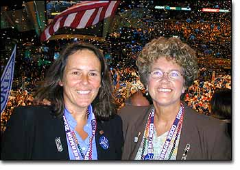 Margie Adam and Kerry Lobel